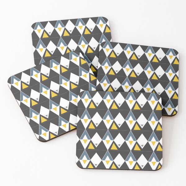 Item preview, Mountain Sunrise Geometric Pattern designed and sold by rgbguy.