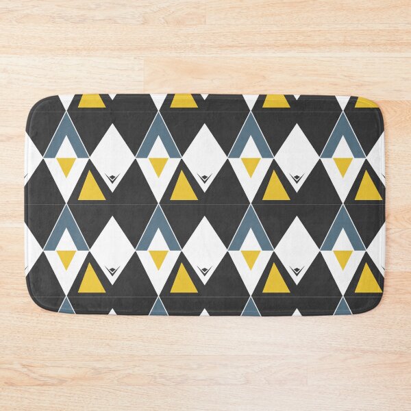 Item preview, Mountain Sunrise Geometric Pattern designed and sold by rgbguy.