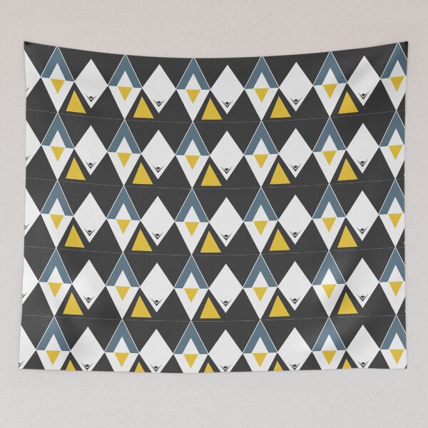 Item preview, Mountain Sunrise Geometric Pattern designed and sold by rgbguy.