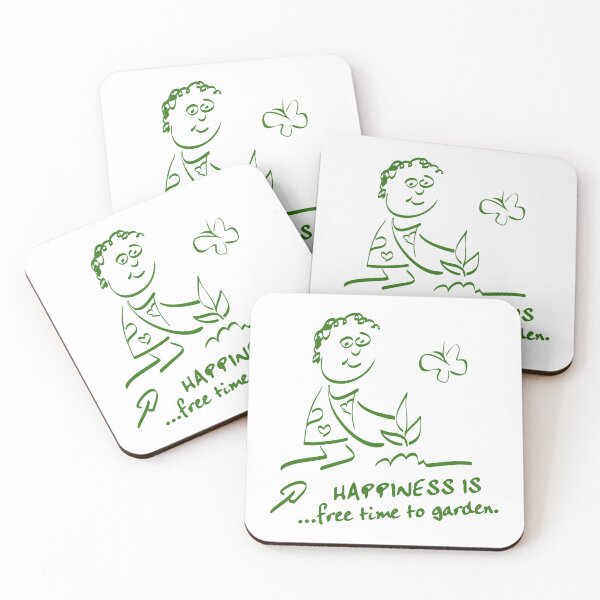 Item preview, Happiness is free time to garden designed and sold by etraveler.