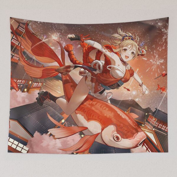 Item preview, Frolicking Flames Yoimiya Genshin Impact designed and sold by genshinwaifus.