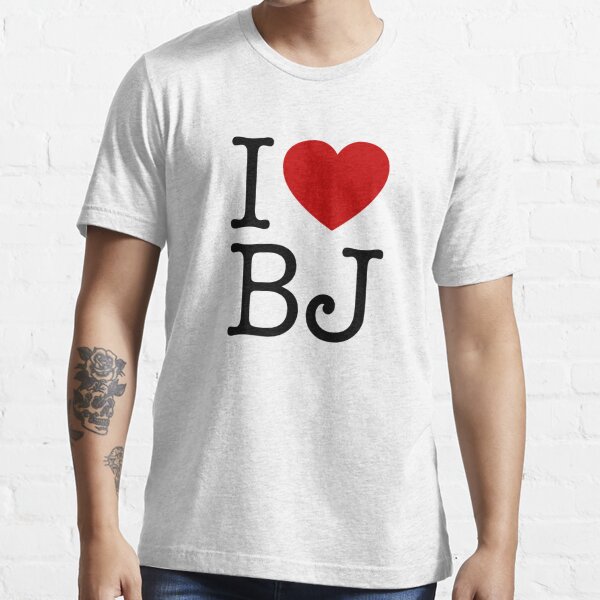 I Love Bj T-Shirts for Sale | Redbubble