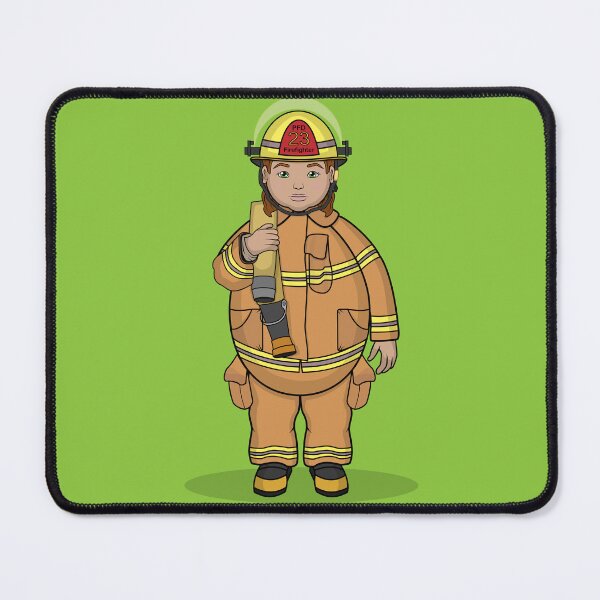 Item preview, Eggy Firefighter designed and sold by Designs by Greylady.