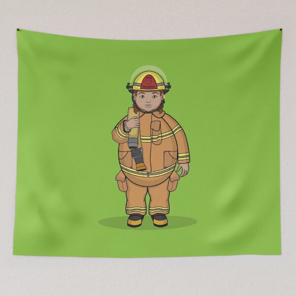 Item preview, Eggy Firefighter designed and sold by Designs by Greylady.