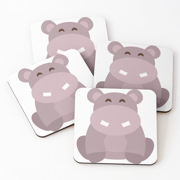 Item preview, I Really Like Hippos. Big Cute hippopotamus. designed and sold by SpringPetals.