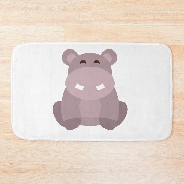 Item preview, I Really Like Hippos. Big Cute hippopotamus. designed and sold by SpringPetals.