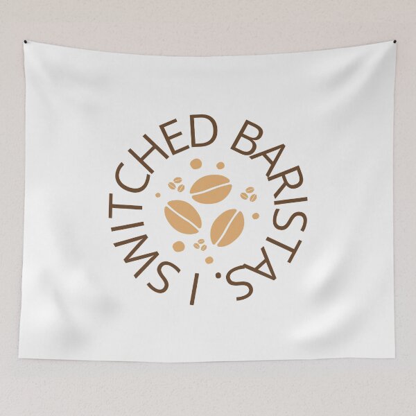 Item preview, I Switched Baristas Fun Lady Gaga Quote designed and sold by ladylaughprints.