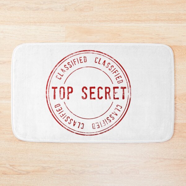 Item preview, Red Classified Top Secret Stamp designed and sold by Beatrix Lillystone.