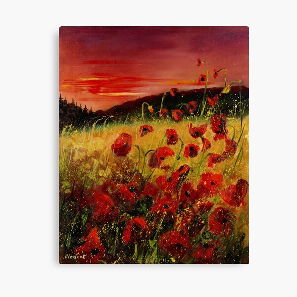 Item preview, red poppies  designed and sold by calimero.