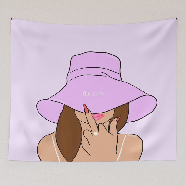 Item preview, Girl boss middle finger designed and sold by Mermaidssparkle.