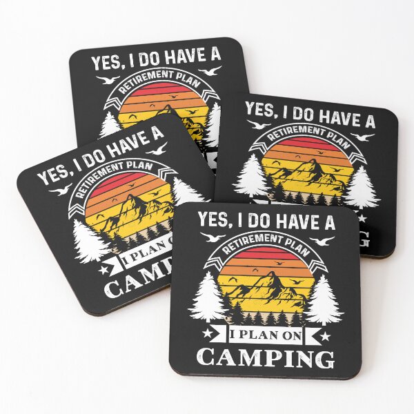 Item preview, Yes I Do Have A Retirement Plan, I Plan On Camping designed and sold by storyboxdesigns.