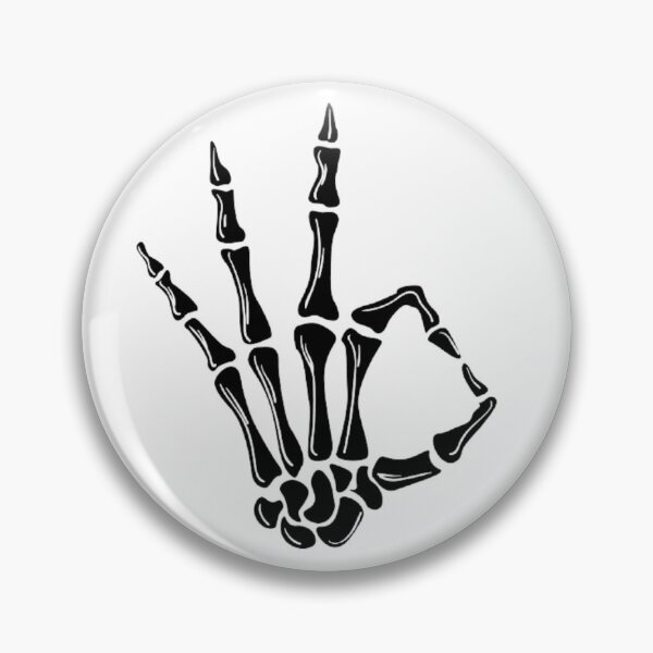 Item preview, Three Skeleton Hand Sign designed and sold by BEyourself be.