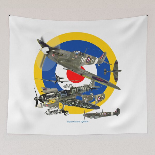 Item preview, Supermarine Spitfire designed and sold by madbadmachines.