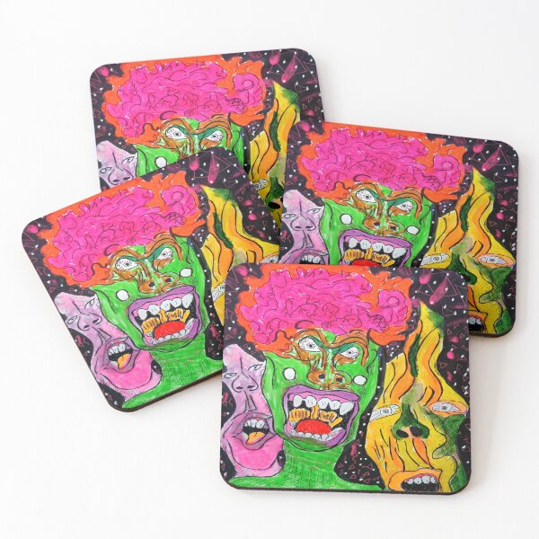 Item preview, Neon Freaks designed and sold by Discordant Dreams Art.