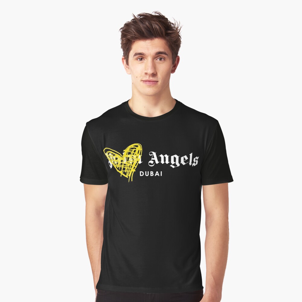 Palm Angels Dubai, Heart Design t-shirt  Essential T-Shirt for