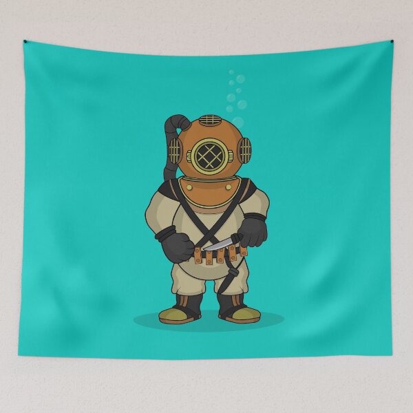 Item preview, Eggy Deep Sea Diver designed and sold by Designs by Greylady.