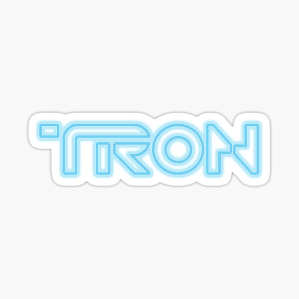 Item preview, Tron logo done in authentic colours designed and sold by PunkyCat.
