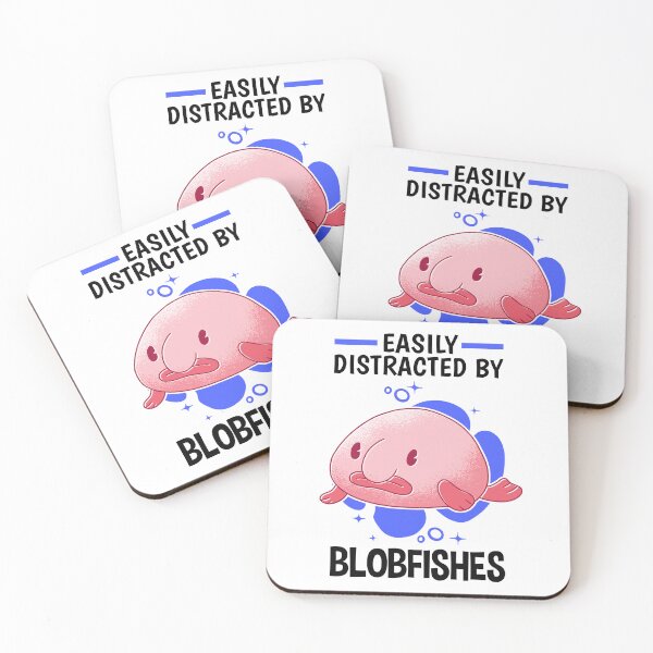 Item preview, Distracted by blobfish ugly blobfish designed and sold by madgrfx.