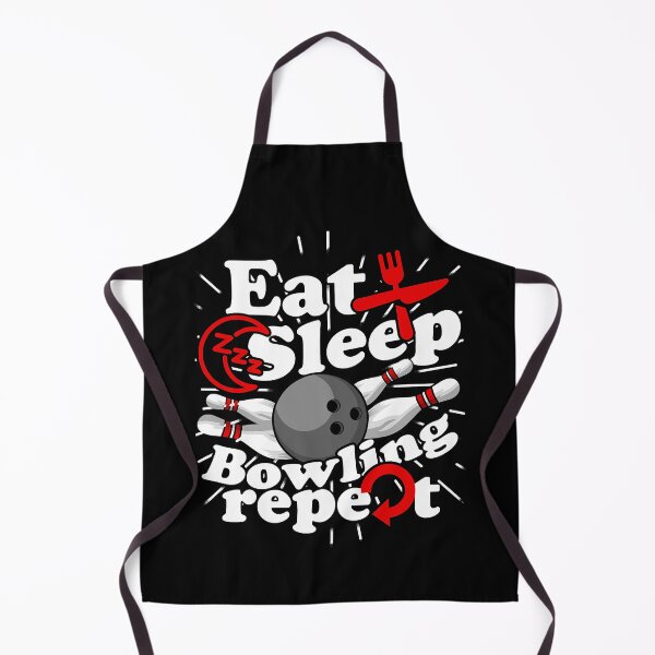 Item preview, Eat Sleep Bowling Repeat Funny Bowler designed and sold by fultond.