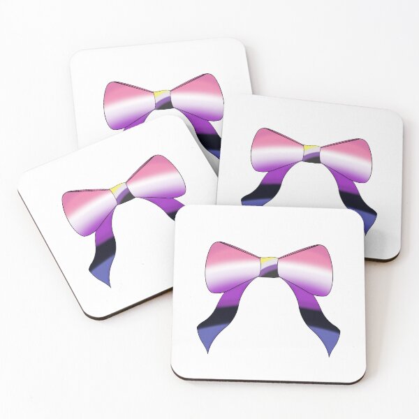 Item preview, Genderfluid Enby Ribbon designed and sold by StardustHyde.