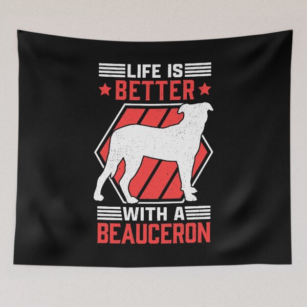 Item preview, Life is better with Beauceron Beauce Shepherd designed and sold by madgrfx.