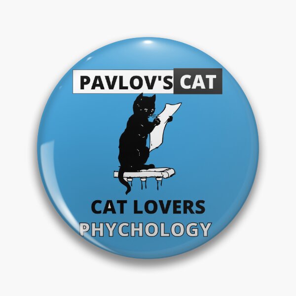Item preview, Pavlov s cat - cat lovers phychology designed and sold by bob-design1.