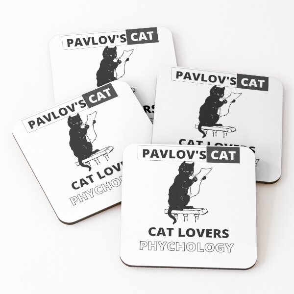 Item preview, Pavlov s cat - cat lovers phychology designed and sold by bob-design1.