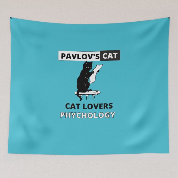 Item preview, Pavlov s cat - cat lovers phychology designed and sold by bob-design1.