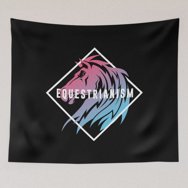 Item preview, Equestrianism Equestrian Horse Riding Silhouette designed and sold by ShopTheStyle.