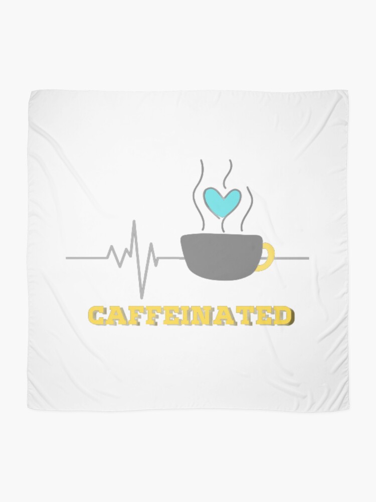 Thumbnail 2 of 3, Scarf, Caffeinated designed and sold by Emplan.