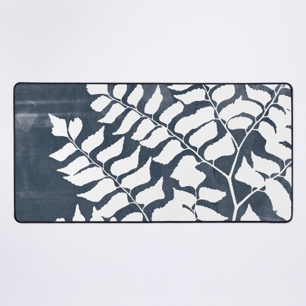 Item preview, Copie de feuille de fougère en bleu marine 1A designed and sold by ArticraftShop.