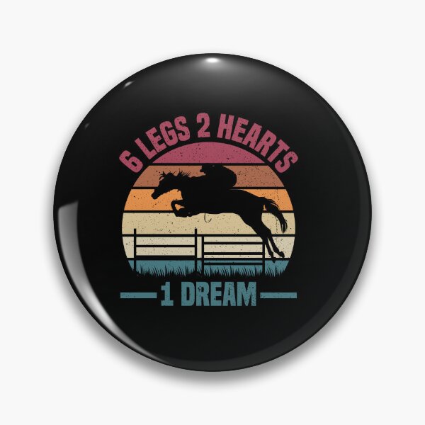 Item preview, Equestrian Horse Riding 6 Legs 2 Hearts 1 Dream designed and sold by ShopTheStyle.