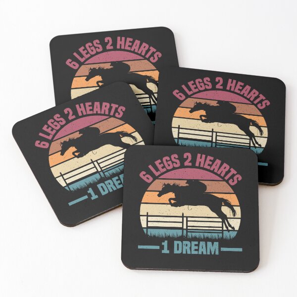 Item preview, Equestrian Horse Riding 6 Legs 2 Hearts 1 Dream designed and sold by ShopTheStyle.