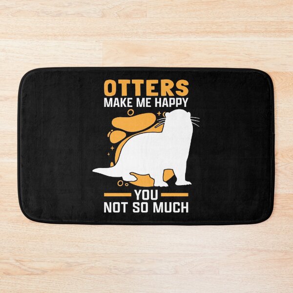 Item preview, Otters make me happy otters sea otters designed and sold by madgrfx.