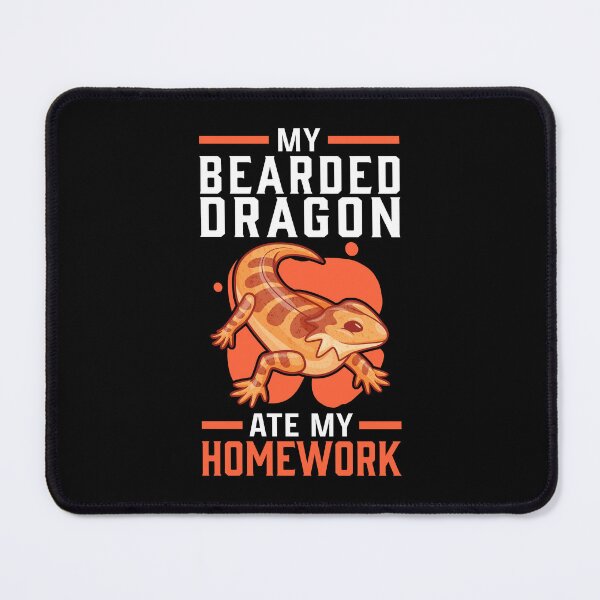 Item preview, bearded dragon homework eaten terraristics designed and sold by madgrfx.