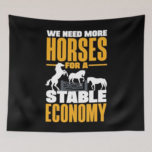 Item preview, Equestrianism Equestrian Horse Riding We Need More Horses designed and sold by ShopTheStyle.