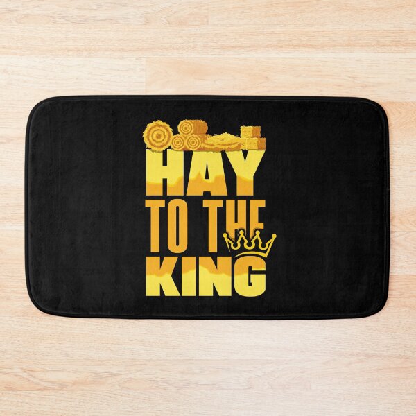 Item preview, Equestrianism Equestrian Horse Riding Hay To The King Pun designed and sold by ShopTheStyle.