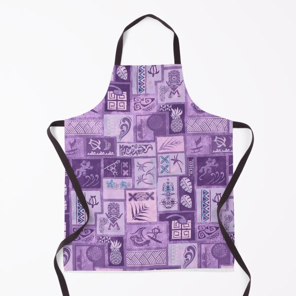 Item preview, Vintage Samoan - Hawaiian Painted Purple Tapa Tribal Patchwork 2063 designed and sold by sunnthreads.