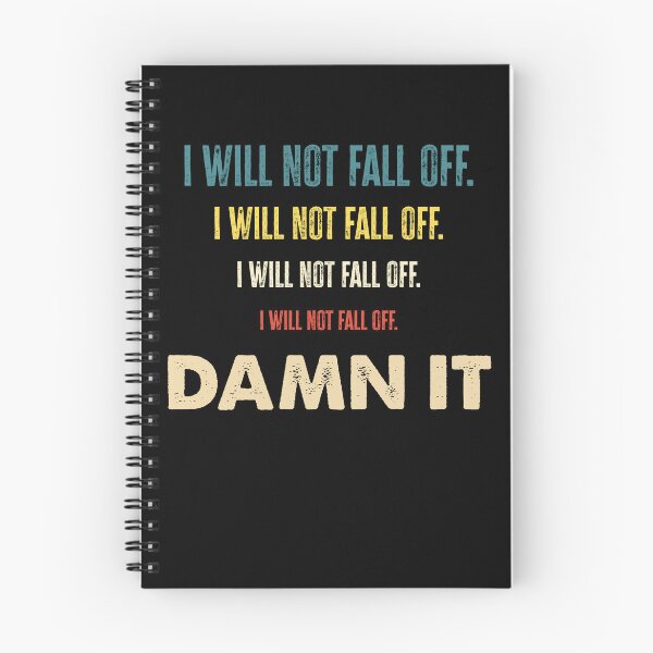 Item preview, Equestrianism Equestrian Horse Riding I Will Not Fall Off designed and sold by ShopTheStyle.