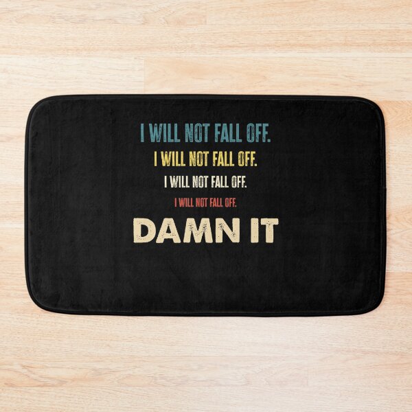 Item preview, Equestrianism Equestrian Horse Riding I Will Not Fall Off designed and sold by ShopTheStyle.