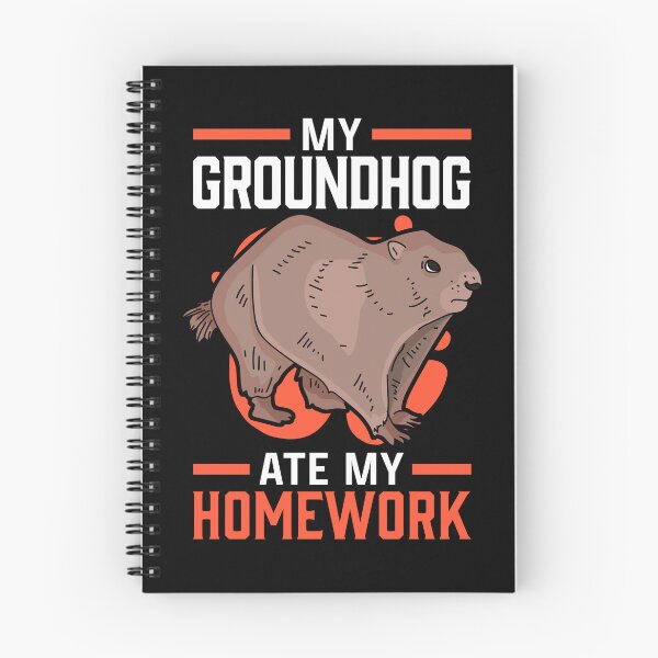 Item preview, Groundhog homework eaten ground squirrel designed and sold by madgrfx.