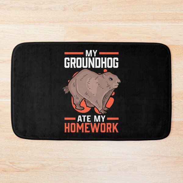 Item preview, Groundhog homework eaten ground squirrel designed and sold by madgrfx.