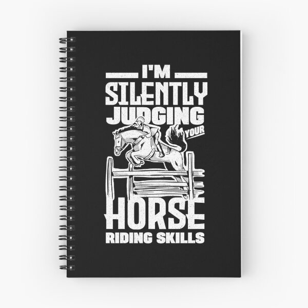 Item preview, Equestrianism Equestrian Horse Riding Sildently Judging Pun designed and sold by ShopTheStyle.