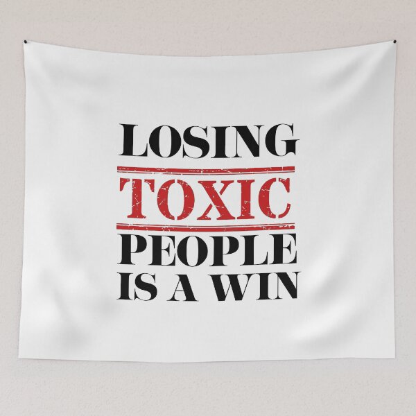 Item preview, losing toxic people is a win designed and sold by lefdaouired.