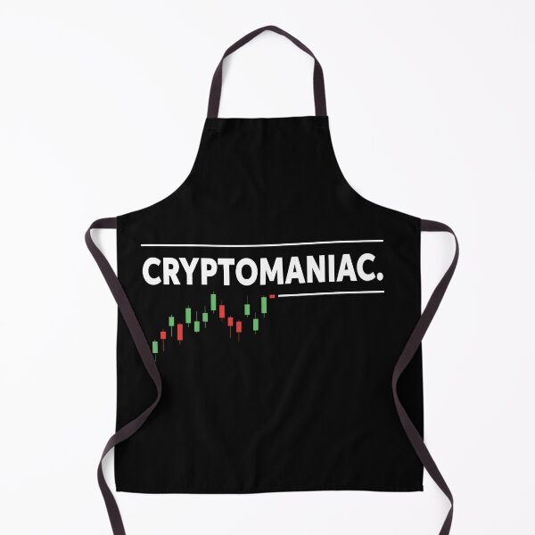 Artikelvorschau, Krypto-Fans, Trader, Cryptomaniac, Grafik, Candlestick-Chart, Markt entworfen und verkauft von wrapa04.