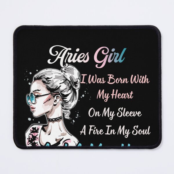 Item preview, I am An Aries Girl Zodiac Birthday designed and sold by hoangtrongkhiem.