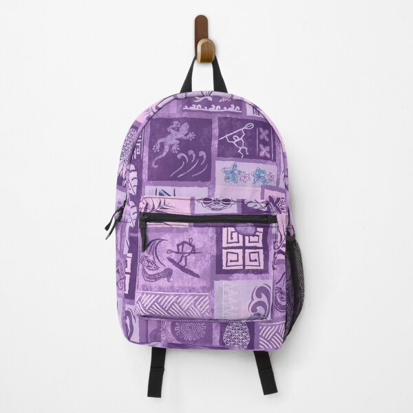 Item preview, Vintage Samoan - Hawaiian Painted Purple Tapa Tribal Patchwork 2063 designed and sold by sunnthreads.