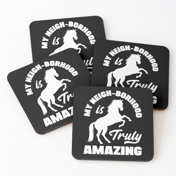 Item preview, Equestrianism Equestrian Horse Riding My Neigh-Borhood designed and sold by ShopTheStyle.
