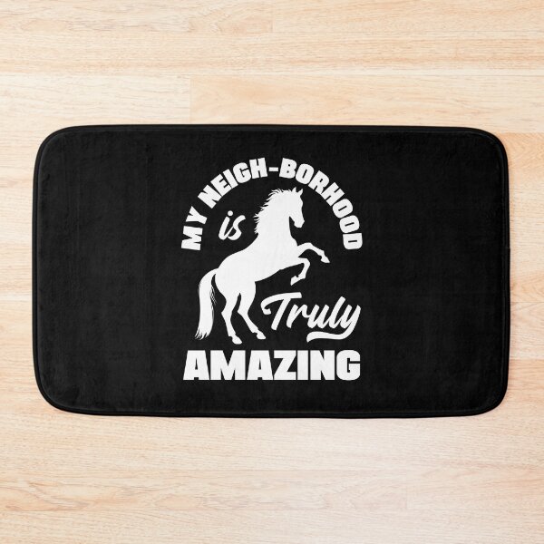 Item preview, Equestrianism Equestrian Horse Riding My Neigh-Borhood designed and sold by ShopTheStyle.