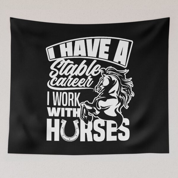 Item preview, Equestrian Horse Riding I Have A Stable Career designed and sold by ShopTheStyle.